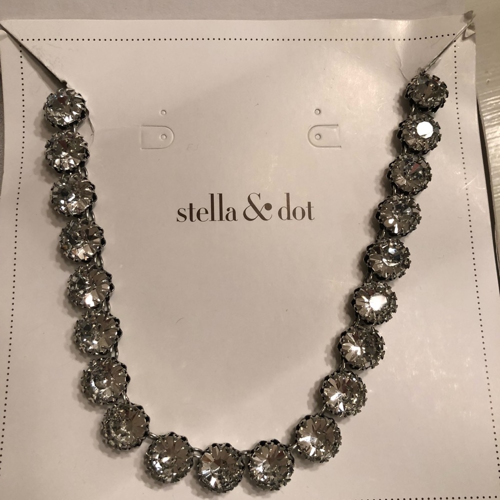 Stell and Dot Vintage diamond necklace